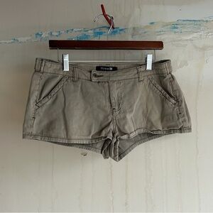 Forever 21 Women's Green Micro Shorts